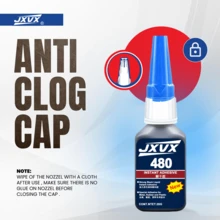 JXVX 480 Black/1PC PVC (Polyvinyl Chloride) Glue Dispenser And Accessories - 480 - View 10