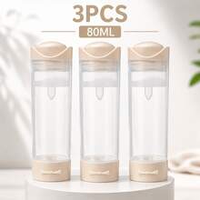 Botol Dispenser Perjalanan Isi Ulang, Wadah Cairan Portabel Anti Bocor untuk Sampo, Losion, Tabir Surya, dan Kosmetik, Perlengkapan Perjalanan Penting - View 12