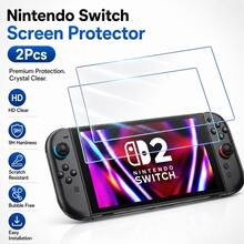 Switch/Switch OLED/New Switch 2(2025)/Switch Lite 主機全螢幕鋼化玻璃螢幕保護貼，防刮耐摔 - 查看 18