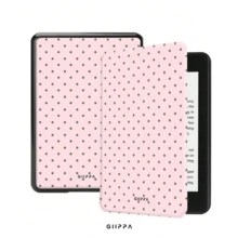 7/6.8/6 英吋 Kindle Paperwhite (12/11/10/7/6/5 代 - 2024) 保護殼，藍色背景配白色波點圖案 | Kindle E-Reader Colorsoft Signature Edition 配件，可愛極簡風手提帶保護殼，適合送給同事與朋友的禮物 - 彩色 - 查看 5