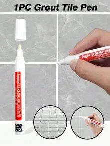 Waterproof Tile Grout Repair Pen - Multipurpose Tile Repair Pen, Suitable For Wall And Floor, Anti-Staining, With Precise Tip, Can Be Used For Tile Grout Coloring (Applicable For Bathroom, Kitchen, Indoor/Outdoor) Sticker - Multicolor - View 13