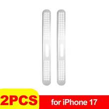 2/6片金屬防塵網貼，適用於 iPhone 16 Pro 15 14 13 12 系列耳機揚聲器孔，防塵網保護膜，適用於 iPhone 17 - 彩色 - 查看 11
