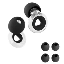 Swimming Ear Plugs For Adults, 1 Pair Waterproof Reusable Silicone Swim ,Perfect For Water Sports - Multicolor - View 8