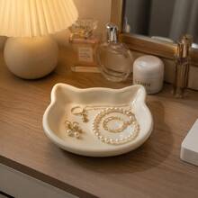 Elegant Cat-Shaped Multi-Functional Plastic Tray, Perfect For Displaying Luxury Jewelry And Perfume. Exquisite Living Room Jewelry Tray, Perfect Gift For Christmas, Thanksgiving, New Year And Valentine's Day - Multicolor - View 6