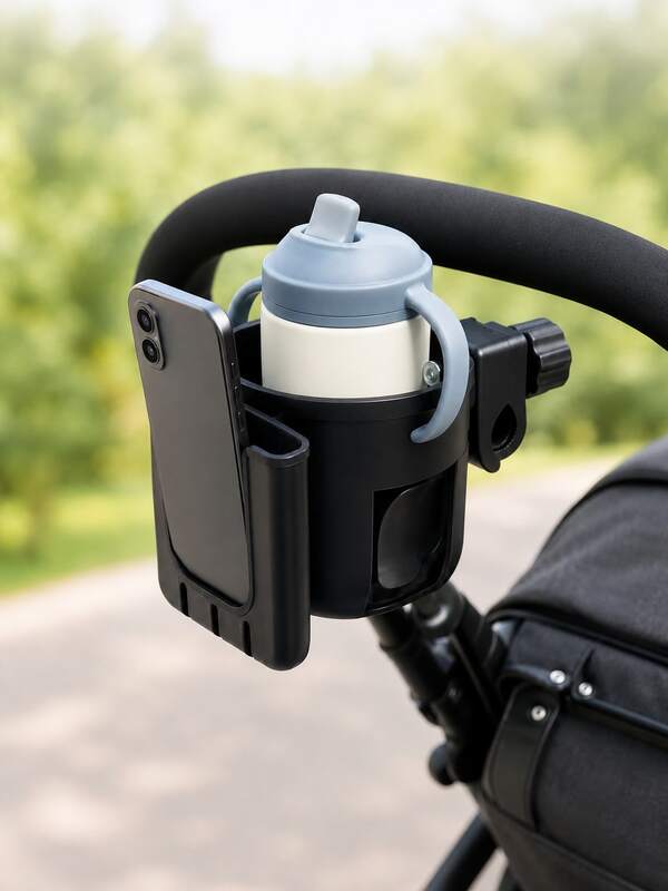 Baby Stroller Cup Holder, Electric Bicycle Water Bottle Bracket, Phone Holder For Kids