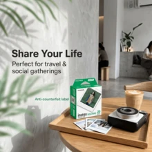 FUJIFILM Instax SQUARE 即拍即得相機 生日禮物 海外版 SQUARE 4英吋正方形底片*20張 - 均碼 - 查看 3