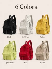 Ransel Sekolah Warna Polos, Tas Pelajar Kapasitas Besar untuk Remaja, Siswa, dan Lulusan, Cocok untuk Perjalanan Harian, Jalan-jalan, Bepergian, Sekolah, dan Musim Kembali ke Sekolah, Serbaguna untuk Bisnis, Perjalanan, dan Penggunaan Kampus, dengan Kompartemen Laptop. Tidak Perlu Bagasi. Desain Bukaan Penuh 180 Derajat untuk Penyimpanan Mudah Sepatu, Perlengkapan Mandi, dan Barang Kecil Lainnya, Tersedia dalam Berbagai Warna. - MultiWarna - View 9