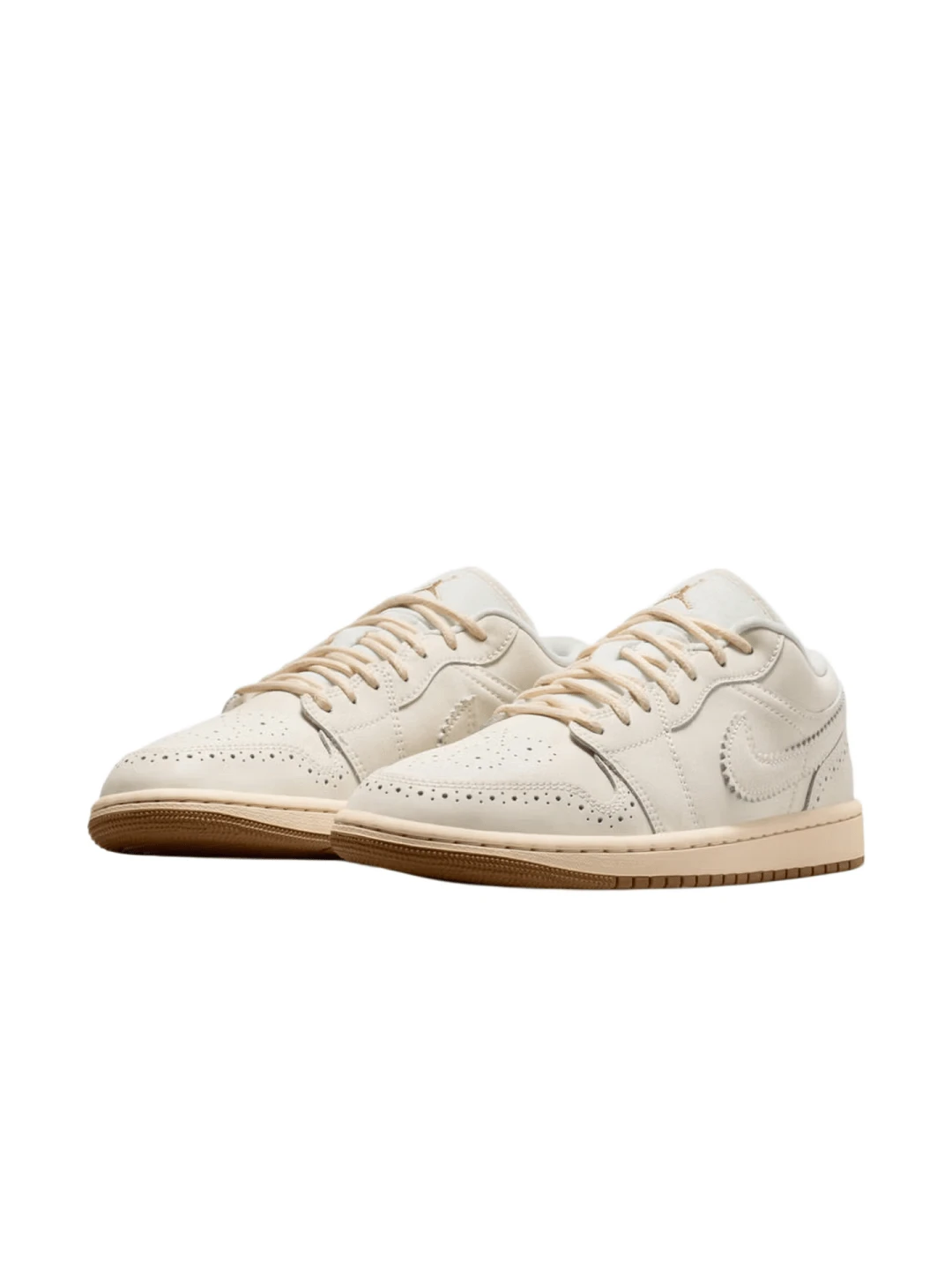Nike New 1 Low Retro Sneakers Women's Retro Low-Top Sneakers - Beige - View 1