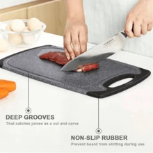 1pc/3pcs Kitchen Fruit & Vegetable Cutting Board, Easy To Clean, Suitable For Cutting Meat, Vegetables And Fruits. Kitchen Chopping Tool Set - Multicolor - View 9
