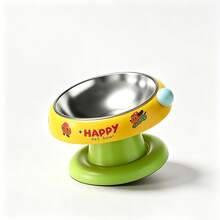 Cat Bowl Cat Food Bowl Stainless Steel Dog Dinnerware Non-Slip Anti-Tip Neck Protection Pet Bowl - 300ml - View 6