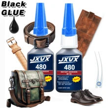JXVX 480 Black/1PC PVC (Polyvinyl Chloride) Glue Dispenser And Accessories - 480 - View 2