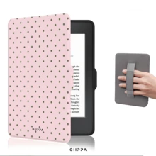 7/6.8/6 英吋 Kindle Paperwhite (12/11/10/7/6/5 代 - 2024) 保護殼，藍色背景配白色波點圖案 | Kindle E-Reader Colorsoft Signature Edition 配件，可愛極簡風手提帶保護殼，適合送給同事與朋友的禮物 - 彩色 - 查看 11