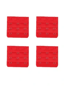 Multi-Pack Plus Size Women's Adjustable Bra Extender, With Extended Hook And Three-Row Elastic Buckle, Suitable For Bra Extender - Multicolor - View 18