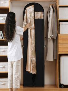 1件/2件 180 X 60cm 婚紗衣物收納袋－旅行與懸掛衣物或儲存衣物袋，PEVA 衣物袋套 - 彩色 - 查看 3