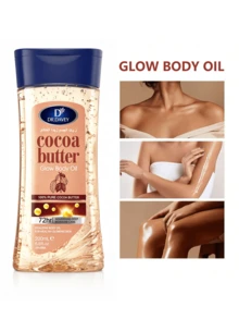 Gel Minyak Tubuh 200ml, Memperbaiki Kulit Kering dan Kasar, Tekstur Tidak Berminyak, Membuat Kulit Lembut dan Halus, Cocok untuk Penggunaan Seluruh Tubuh - Bunga - View 2