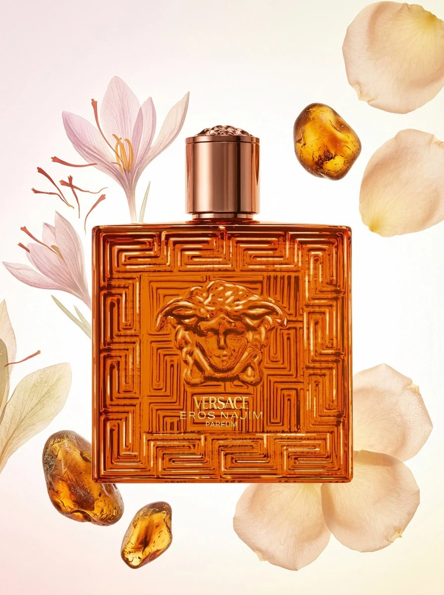 Versace Eros Najim Parfum Spray For Men Parfum Tester 3.4oz/100ml – Parfum, Long Lasting, For Men, Woody, Amber, Suitable For Evening Wear - Eros Najim Perfume Tester - View 1