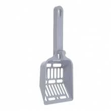 Lightweight Cat Litter Scoop With Fine Sift Holes - Durable, Easy-Clean Litter Sifter For Cats, Multiple Colors - Light Grey - View 9