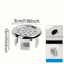 8/10/14/16 Buah Cincin Overflow Wastafel Plastik untuk Kamar Mandi dan Dapur, Cincin Dekoratif untuk Wastafel Kolom, Aksesoris Wastafel Dapur - Beraneka warna - View 5