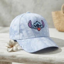 Cerdá Stitch Kappe mit gebogenem Schirm, offiziell lizenziertes Disney-Produkt | Verstellbare, leichte und bequeme Kinderkappe für Jungen und Mädchen, ideal für den Sommer und den täglichen Gebrauch - Blaue Zunge - Übersicht 1