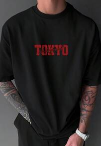 Men T-Shirts - Black - View 7