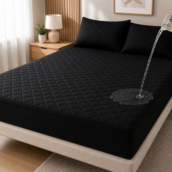 Protetor de Colchão Impermeável Matelado Slip com Elástico – Proteção Superior e Laterais em Poliéster