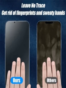 4 Pcs Full Cover Matte Privacy Screen Protector Compatible With IPhone 18 Pro Max/18 Pro/17 Pro Max/17 Air/16 Pro Max/15 Pro17/16/15/14/13/12/11/16e/17e/Plus/X/XR/XS Anti-Spy Soft Film - Clear - View 6