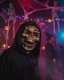 Party Masks - Altın Kafatası - Görünüm 3