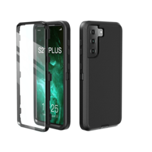 Casing Ponsel Pelindung Tugas Berat 3-in-1 [Tahan Guncangan][Tahan Jatuh][Anti Selip] Casing Ponsel Pelindung Multi-Lapisan Memberikan Perlindungan Kuat untuk Perangkat Seluler Anda - Hitam - View 60