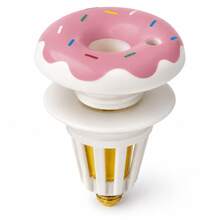 Cute Donut Shaped Plastic Bathroom Sink Stopper, Pop-Up Sink Drain Plug, Press-Type Odor-Proof Stopper - View 11