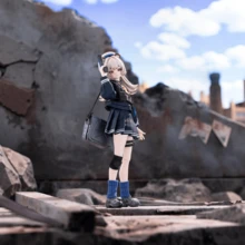 黑色鐵製 Rest 系列布料 BJD 隨機可動人偶桌面擺飾 1 件 - 彩色 - 查看 3