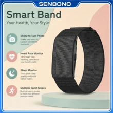 Gelang Pintar Baru SENBONO: Pelacak Kebugaran, Mode Multi-Olahraga, dan Pengingat Panggilan Masuk - Jam Tangan Pintar Multifungsi yang Modis - View 7