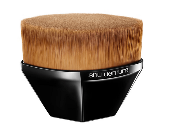 Brocha de Base Shu Uemura No. 55, 198,000 Cerdas Densas, Aplicación Rápida en 10 Segundos, Acabado Natural sin Sensación de Polvo, sin Grumos ni Arrugas, Maquillaje de Base de Grado Profesional para Principiantes