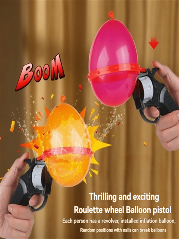 Party Wheel Spinner Balloon Game, Water-Fillable, Interactive Prank Competition Game For Teen Party Gatherings (Pump And Balloon Color Random)