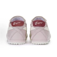 Asics Authentic Onitsuka Tiger Mexico 66 Leather Sneakers - White/Blue/Red Classic Low-Top | Premium Japanese Heritage Footwear | Slim-Profile Lightweight Trainers - 薰衣草 - 查看 6
