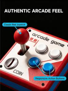 Retro Arcade Switch Panel, Arcade Light Switch Cover Plate, Joystick And Colorful Button Decoration, Game Room Wall Decor, Retro Game Room Style Wall Art Decoration, Suitable For Game Room, Bedroom, Hallway - View 5