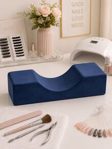 Eyelash Extension Pillow, Velvet Memory Foam Eyelash Pillow, Suitable For Beauty Salon, Comfortable Makeup Pad, Soft Neck Support Beauty Pillow For Eyelash Artist, Eyelash Extension Salon Accessory - Multicolor - View 12