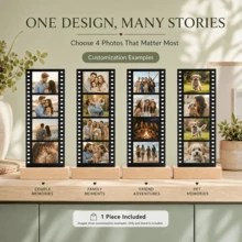 Personalized Decor, Customizable Photo, Gift For Family, Friends, Lovers, Valentine's Day - Multicolor - View 6