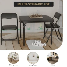 Kselythan Kids Desk Chairs - Black - View 7