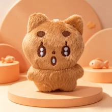 DELUSTA Cute Idol Plush Keychain , AEHYUN Soft Stuffed Doll Bag Charm Pendant, Kawaii Backpack Decoration Accessory, Holiday Birthday Gift For Teens & Besties - Multicolor - View 14