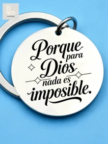 Inspirational Spanish Faith Keychain – Religious Bible Verse Jewelry For Christian Women & Men – Meaningful Encouragement Gift For Catholics, Believers – Daily Devotion Accessory - A - View 3