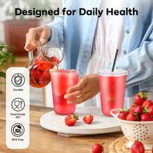 Sturdy Thick Reusable Transparent Drinking Cups, Suitable For Company Events, Receptions, Banquets, Outdoor Team Building Activities - View 3