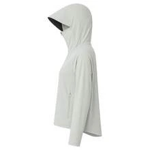 LI-NING Women's Lightweight Hooded Jacket - Windproof Breathable Outdoor Sports Jacket AFDV286 AFDVK54 - Crystal Gray - View 5