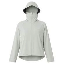 LI-NING Women's Lightweight Hooded Jacket - Windproof Breathable Outdoor Sports Jacket AFDV286 AFDVK54 - Crystal Gray - View 6