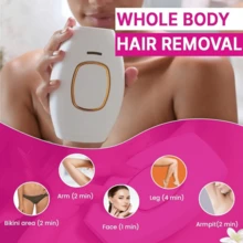 Pain-Free IPL Hair Remover For Daily Use, Say Goodbye To Razors And Wax That Irritate Sensitive Skin - Red Violet - View 5