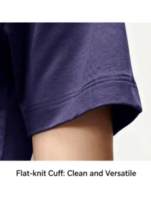 CAMEL CROWN Women's Lyocell Crew Neck Short Sleeve T-Shirt, New Summer Outdoor Sports Top - Windsor Purple - View 5