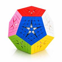 sengso Megaminx 2x2 3x3 4x4 5x5 6x6 Speed Cube, Puzzle Cube Dodecahedron Tanpa Stiker, Teka-Teki Otak Tingkat Kesulitan Tinggi untuk Dewasa & Remaja Pecinta Cube - MultiWarna - View 2