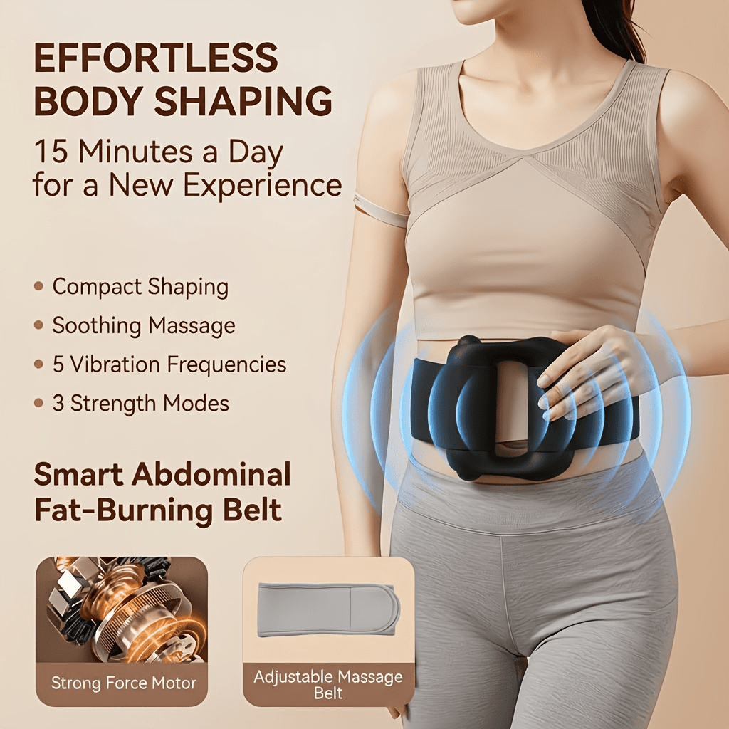 [Anillo masajeador quemagrasas] Mini anillo masajeador de fascia para la cintura | Quema grasa y relaja los músculos con múltiples funciones como masaje corporal completo, relajación, relajación para el fitness y masaje de espalda. Regalo perfecto, adecuado para la cintura, la espalda y todo el cuerpo.