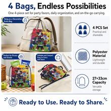 Roblox 8pcs/4pcs 27x33cm Polyester Drawstring Bags Room Decor Party Favors Birthday Wedding Travel Gift Bags Storage Organizer Bags Holiday Party Use - Roblo Drawstring Bag 4 - View 6