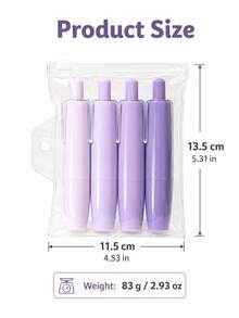 4 buah/Paket Pita Perekat Dua Sisi Gradien Warna-warni, Daya Rekat Kuat, Bagian Belakang Datar, Cocok untuk Foto, Stiker, dan Kerajinan Kertas, Perlengkapan Kantor Penting untuk Kembali ke Sekolah - Set - View 8