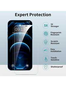 XINHONGYU 5片裝全螢幕鋼化玻璃螢幕保護貼，全面螢幕保護，相容於Phone17/16/15/14/13/12/11/XS Max/XR系列，透明防刮防指紋保護膜，日常、辦公與居家使用必備手機螢幕保護貼 - 5pcs - 查看 8